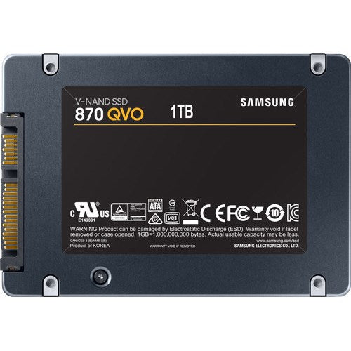 SAMSUNG SATA SSD 2.5 Inch 870 QVO 1TB SAMSUNG SATA SSD 2.5 Inch 870 QVO 1TB